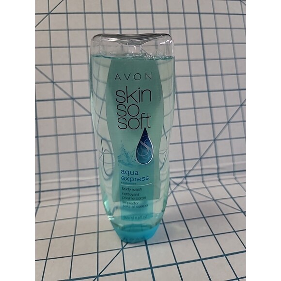 Avon Skin So Soft Body Wash Aqua Express Watermint 11.8 fl oz New NOS Sealed! - Picture 1 of 6